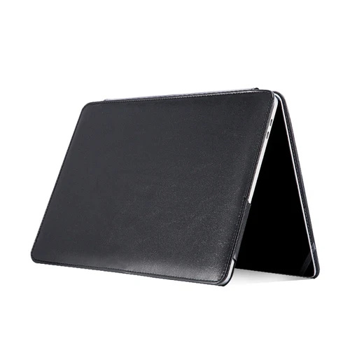 Imagen 2 del producto Para 2022 Apple Macbook Air 13,6 funda M2 M1 2020 Air 13 A2337 Mac Book Pro 13 14 A2779 2023 Pro 16 A2780 bolsa de cuero PU para ordenador portátil