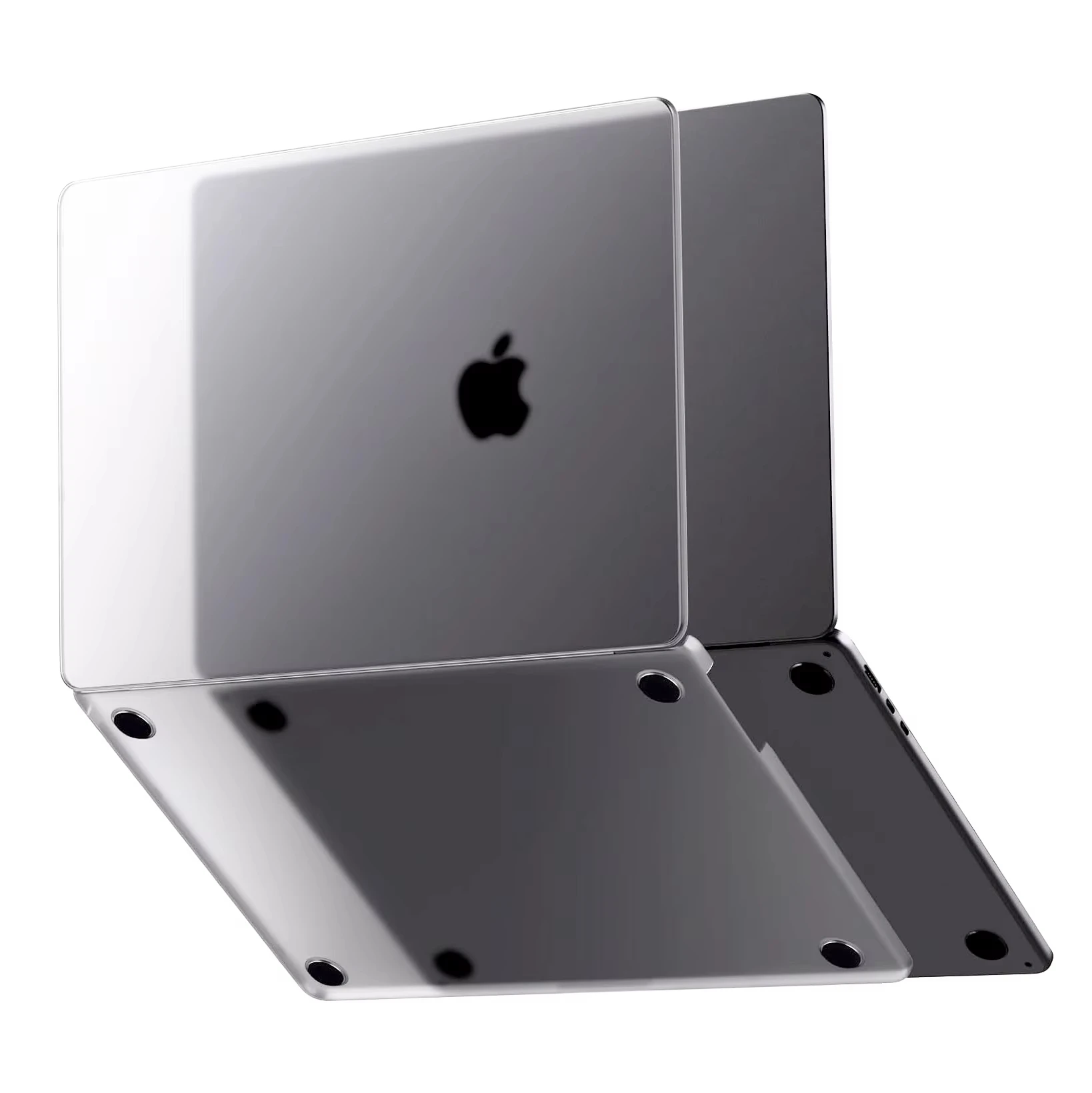 Crystal Sand Protective Case for MacBook Air 13.6 Case M4 M3 M2 Air Case Funda Air 13.3 A3241 A3240 A3114 A2941 Laptop Cases