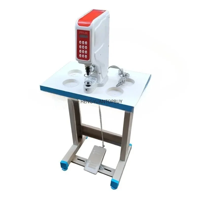 Anti-stab nail buttoning machine, air hole machine, four-piece snap nail impact corn machine, fully automatic