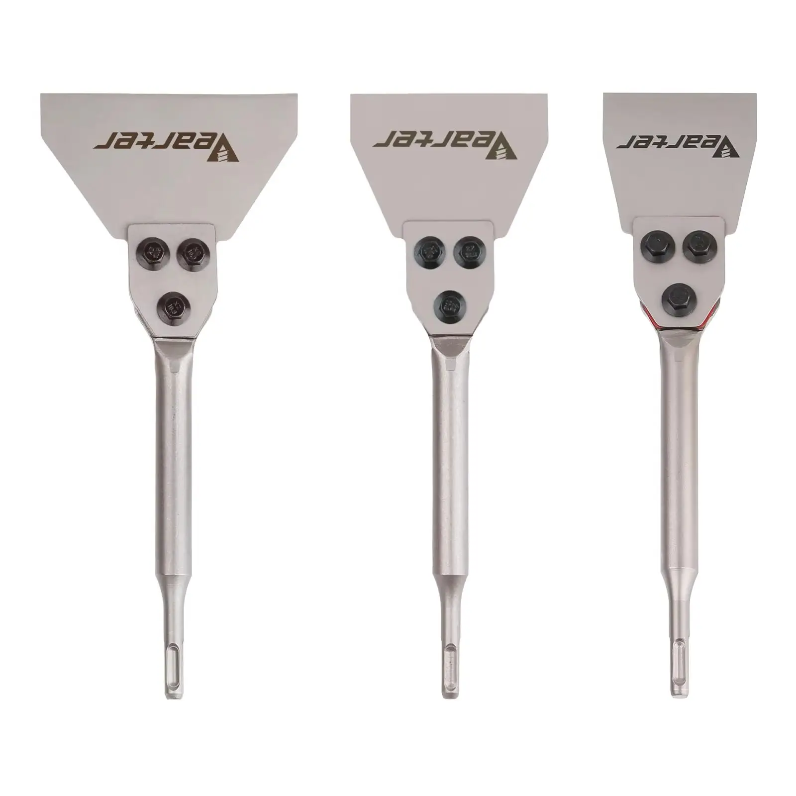 

Vearter 75mm SDS Plus Shank Electric Hammer Floor Scraper Replaceable Blade Chisel Drill Bit for Tile Brick Concrete Removal