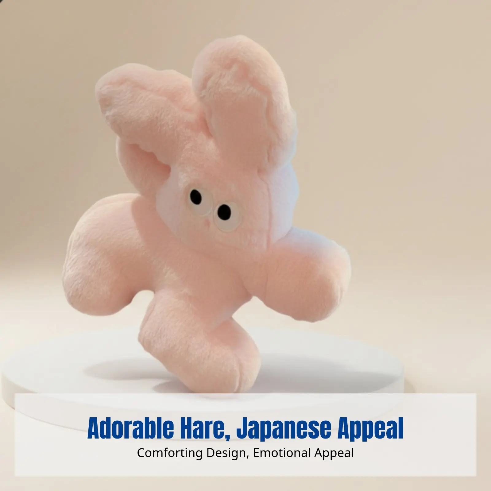 

Plush Bunny Doll, Cute Rose Bunny Stuffed Toy, Sofa Pillow for Girls, Student Gift