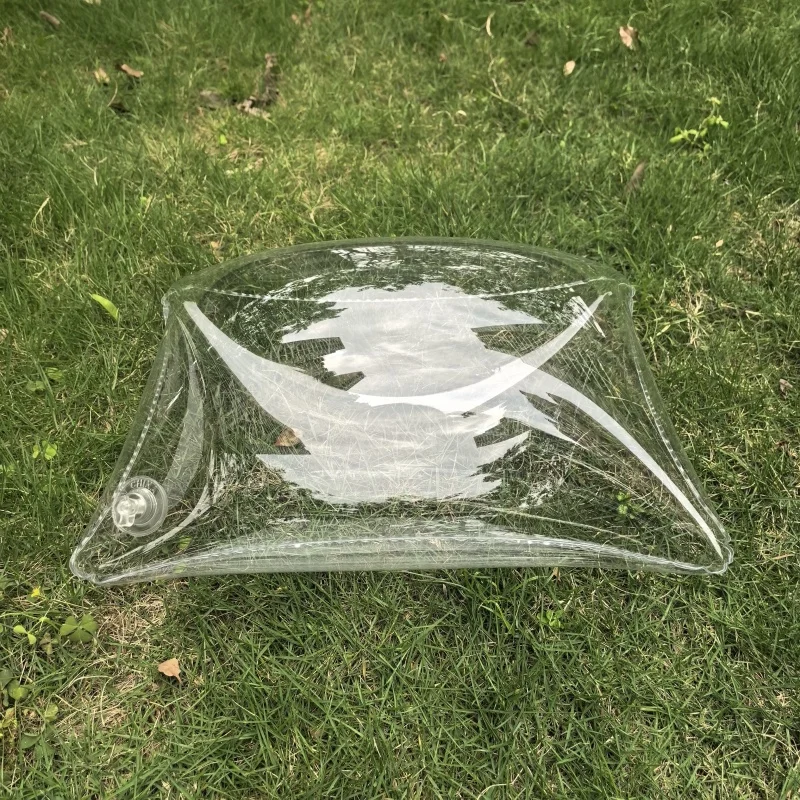 Transparent Inflatable Bag Holder, Sports Backpack Filler Air Bladder, DIY Cushion & Travel Pillow