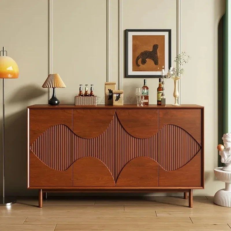 

JJ retro shoe cabinet solid wood porch cabinet household