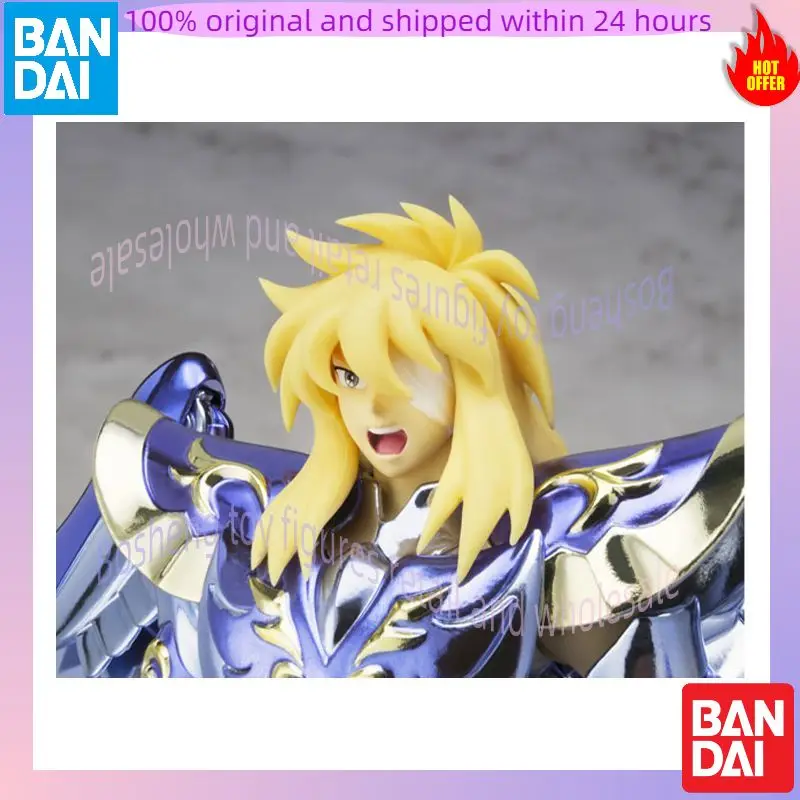 Original BANDAI Saint Cloth Myth Cygnus Hyoga God Cloth 10th Anniversary Edition In Stock Anime Figures Model Toys