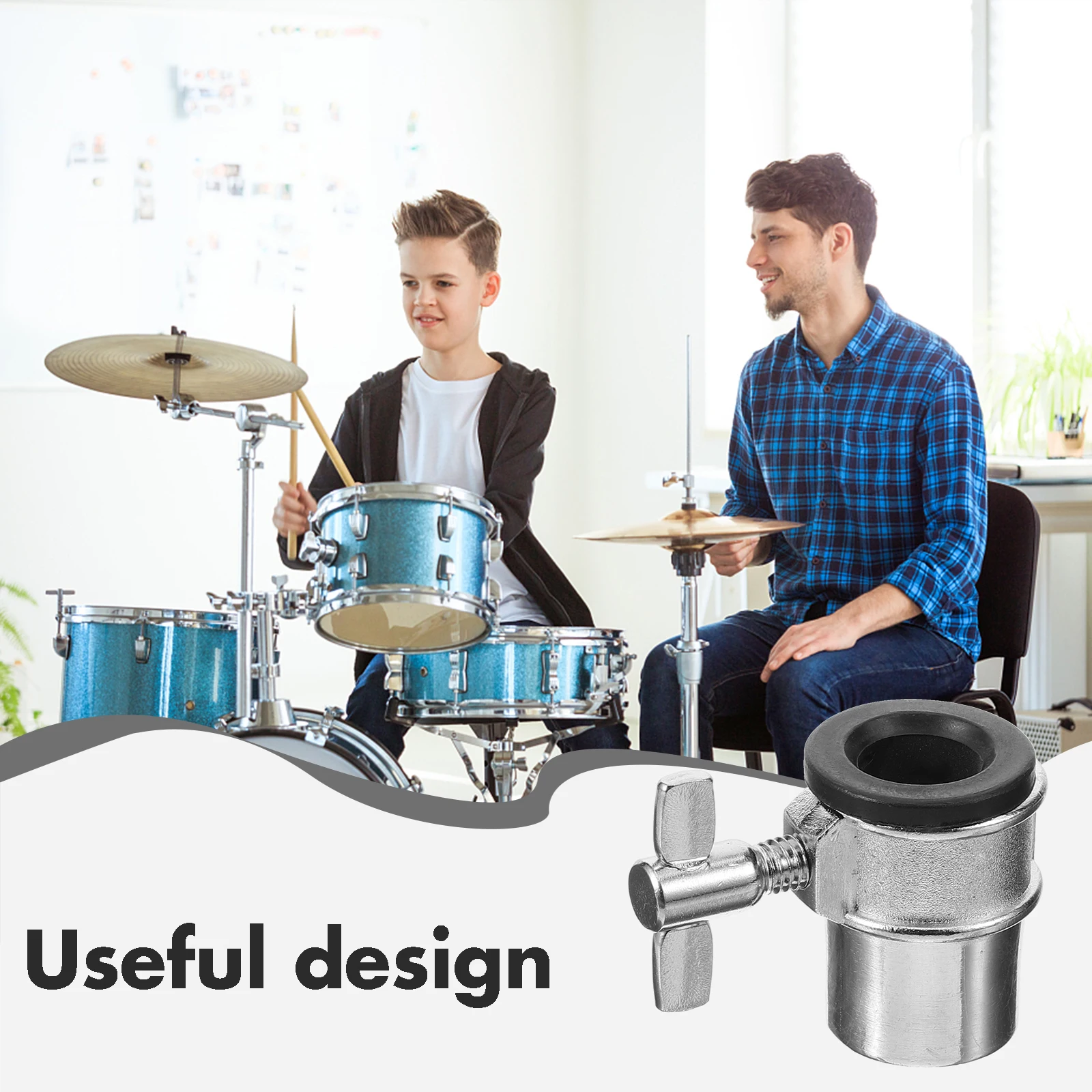 

Drum Stand Interface Adjuster Height Angle Adjustable For Drum Set Stability Screw Lock Replacement Part Accessory Bracket