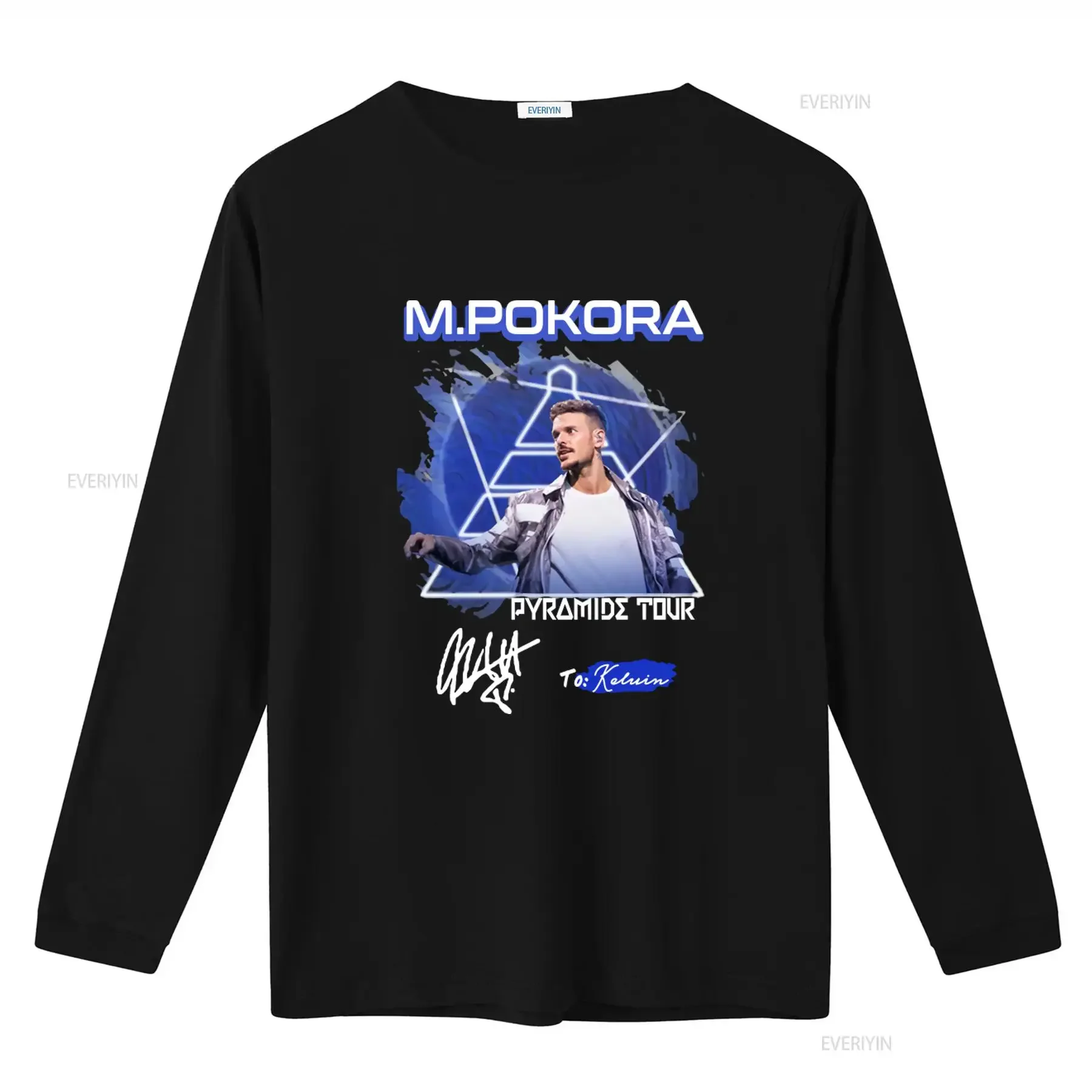 M Pokora Pyramide Tour Signature T Shirt Stylish Design for Concert Fans vintage Washed designer clothes streetwear homme