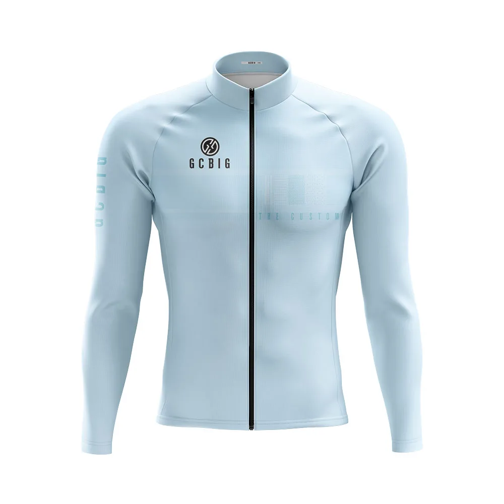 ฤดูหนาว GCBIG กีฬาผู้ชายแขนยาวความร้อนขนแกะเสื้อแจ็คเก็ต Chaquetas De Ciclismo Ropa Ciclismo Para Hombre Jersey
