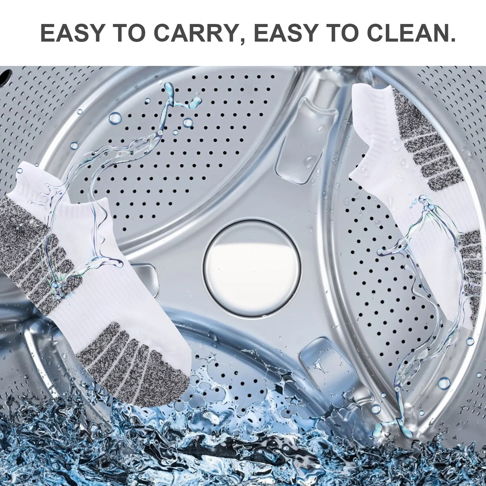 

6Pairs Anti-Slip Running Socks Breathable Cotton Sports Ankle Socks Comfortable for Fitness Training Daily Use