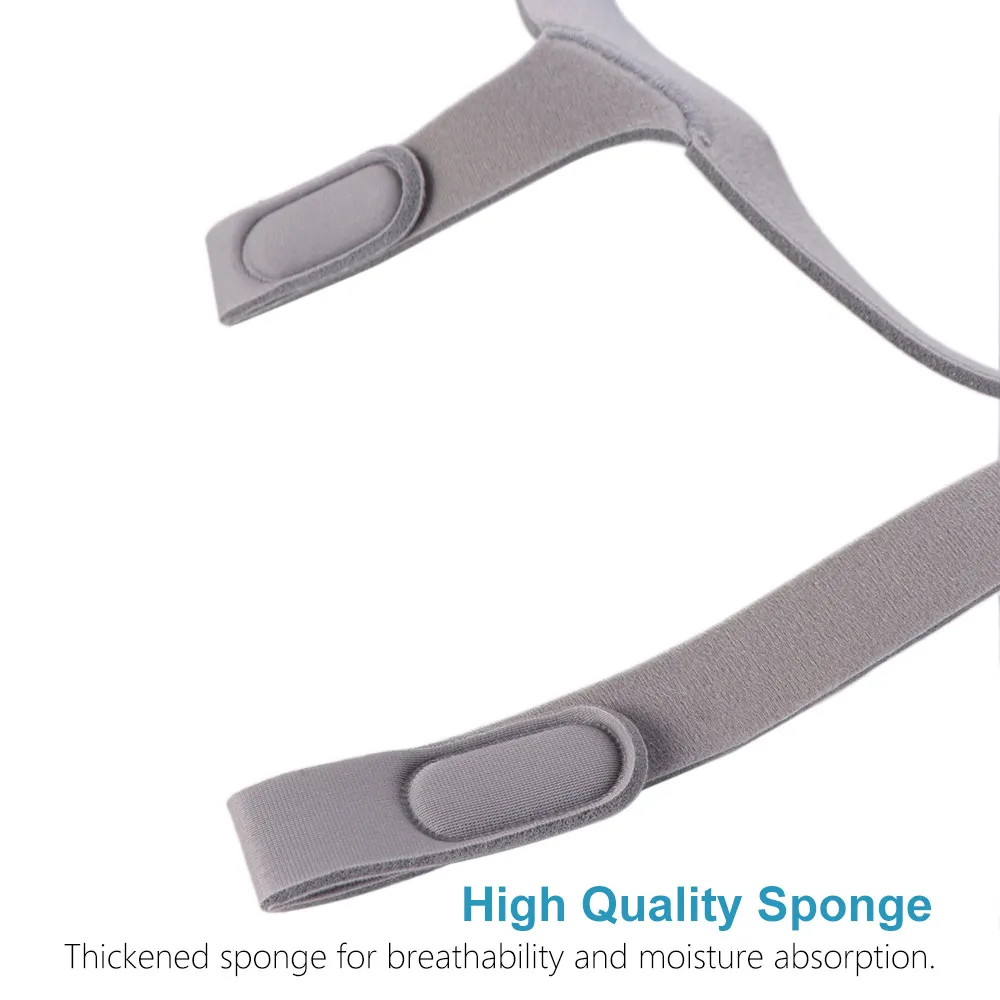 Adjustable Replacemen CPAP Headband Double Layer Elastic N20 Headband Composite sponge Breathing Machine Replacement Accessory
