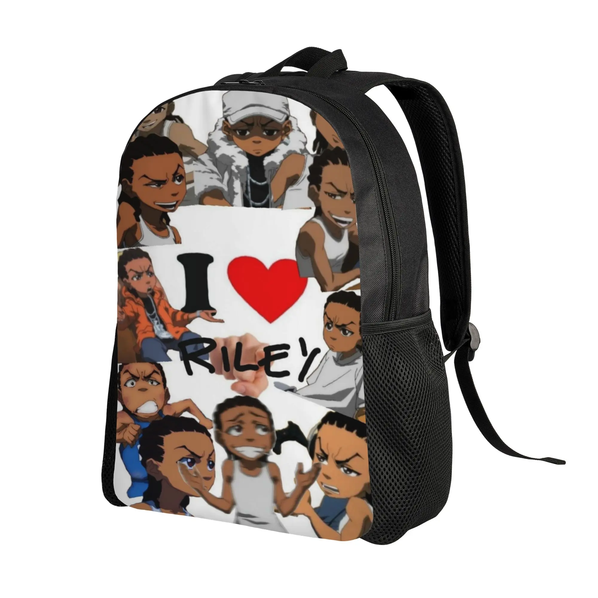 Back to school season Good looking New style Eye catching The Boondocks Knapsack  Teenager Versatile Backpack
