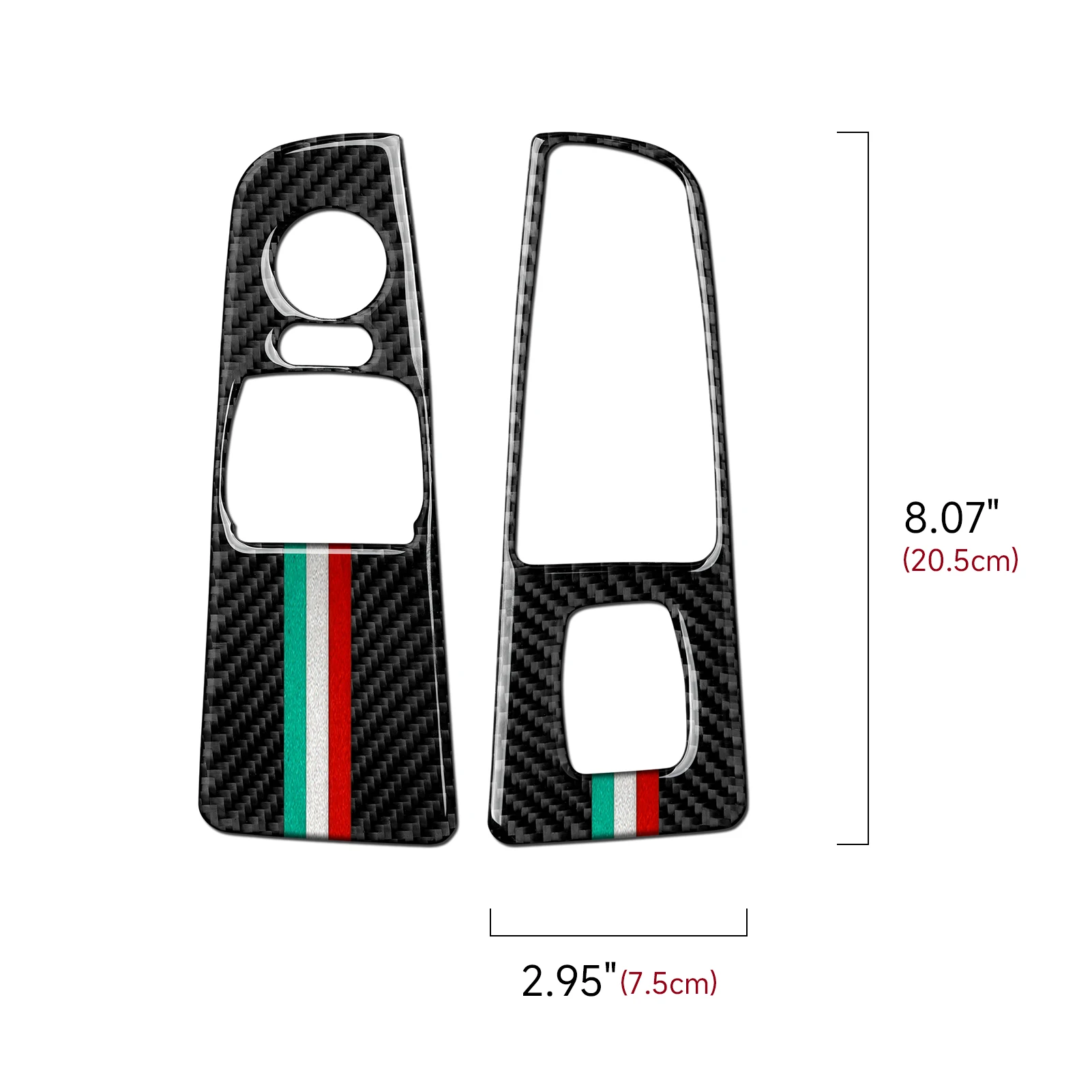Car Window Lift Switch Panel. Carbon Fiber Interior Sticker. For Fiat Bravo (2007-2014) Trim Accessories
