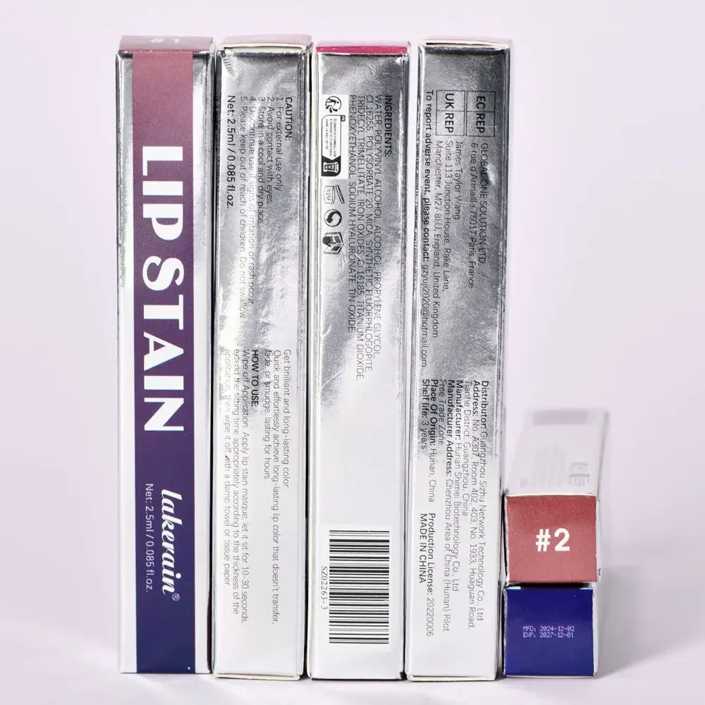 3 色防水ピールオフ液体口紅持続保湿リップグロス色あせなしセクシーなリップグロスタトゥー染めリップ化粧品