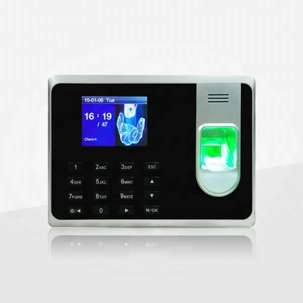 1,000 Fingerprint time attendance Built-in ID card reader support TCP and USB port time attendance machine