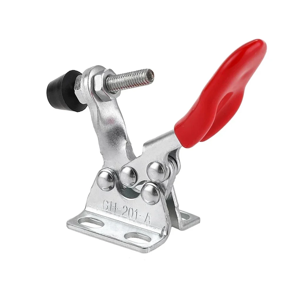 5 pçs GH-201A alternar braçadeira de liberação rápida alternar braçadeira horizontal para máquina de solda carpintaria mão clipe ferramenta
