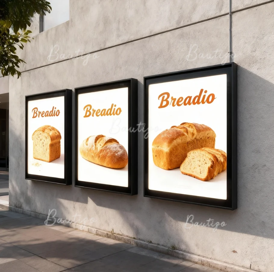 Custom Outdoor Sign Signboard Acrylic Signs Metal Advertising Logo Business Luminous Neon Light Box Wall Board Illuminated Panel