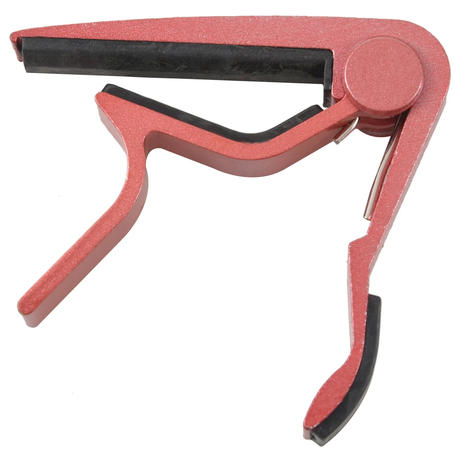 Clamp Key Trigger Capo for Acoustic Electric Classic Guitar (Pink)