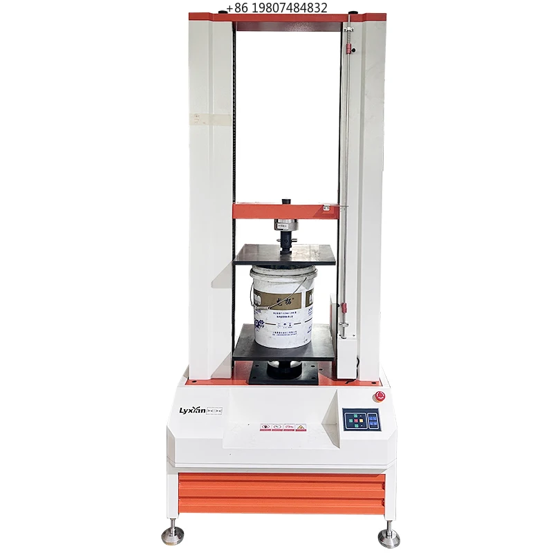 0.5mm Accuracy 220V 1-Year Warranty for Sofa Mattress Testing Lixian Universal Tensile Compression Tester 800mm Max Space