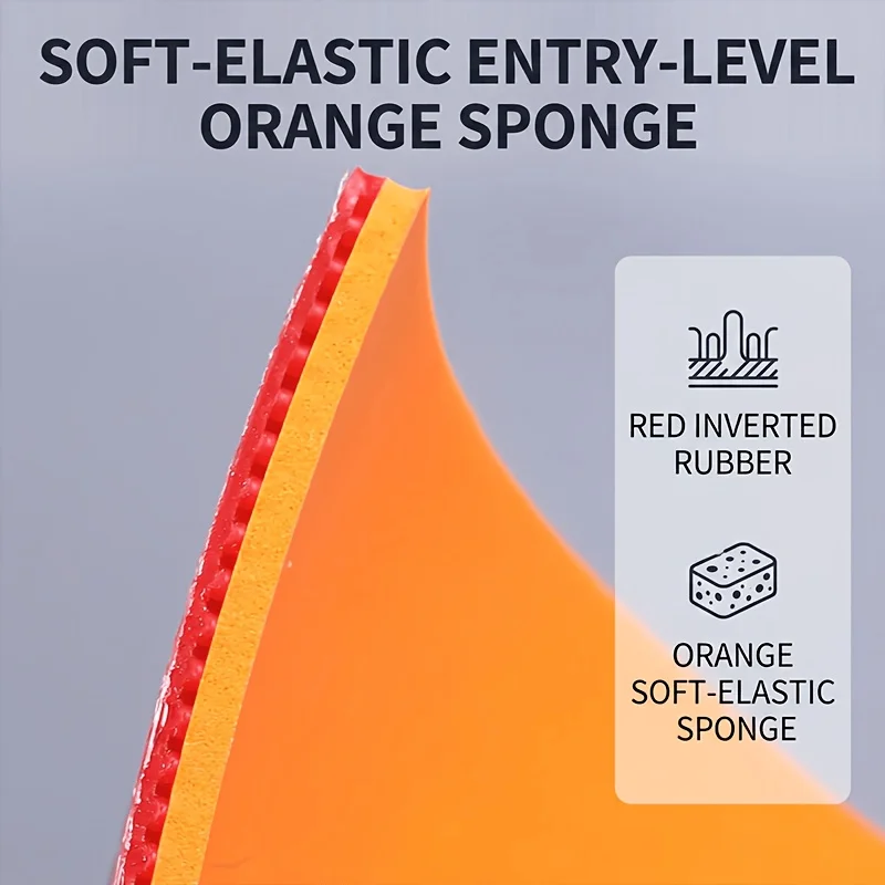Three-Dimensional T88 Series Table Tennis Rubber, Professional-Grade High-Elastic Sponge Rubber, Specialized Rubber for Advanced Training and Competition, Table Tennis Racket Accessories view 6