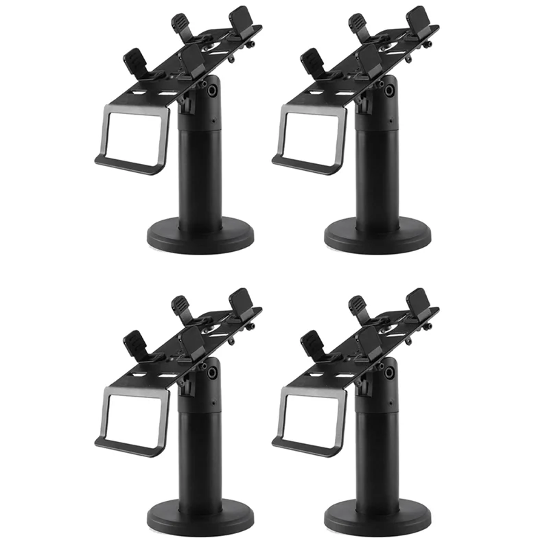 Y14A 4X Pos Machine Stand 360 Degrees Rotatable Pos Display Cashier Display Holder Credit Card Machine Stand Counter Stand