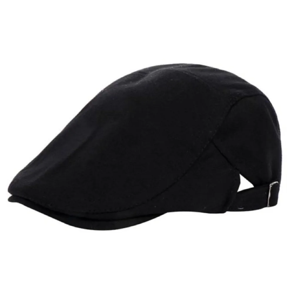 

Casual Adjustable Vintage Berets Hat Solid Color Hip Hop Newsboy Caps Painter Forward Hat Flat Visor Cap Women