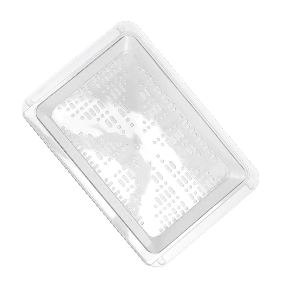 

Foldable Hot Pot Vegetable Plate With Stand Reusable Food Serving Tray Kitchen Storage Rack Draining Design Reusable Plastic