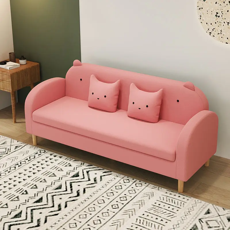 

Loveseat Elegant Individual Sofa Backrest Wooden Modern Design Luxury Couch Sets Bedroom Salon Divano Letto House Accessories