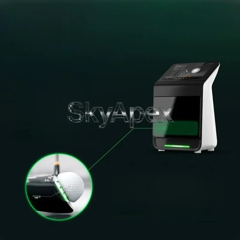 Portable Swing Data Analyzer Golf Simulator Stable Versatile Premium Compact Indoor Outdoor Golf Swing Practice Tool Reliable