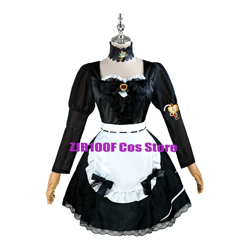Identity V Crimson Priestess 코스프레 Costume French Maid Lolita Skirt Women's Dresses Anime Outfits Wig Shoe Prop じらいけい Suits view 2