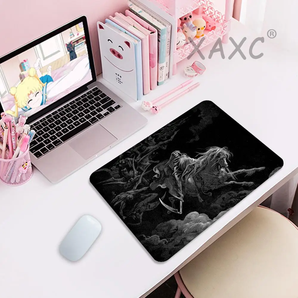 

Classical Greek Mythology Poster Small Mouse Pad Thickened Desk Desktop Computer Keyboard Wireless Boy Girl Gift for CS DOTA