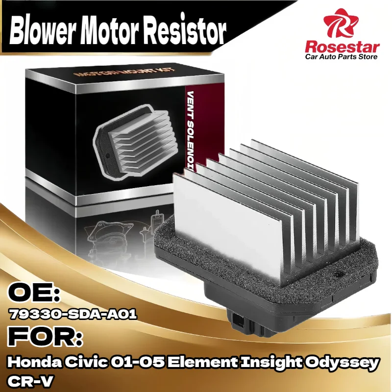 

Резистор двигателя вентилятора переменного тока для Honda CR V Civic 2001 2005, элемент Insight Odyssey 79330 SDA A01