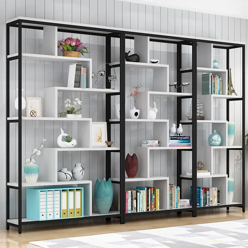 Customized Shelf Product Display Rack Multi-layer Office Partition Display Tea Wine Cabinet