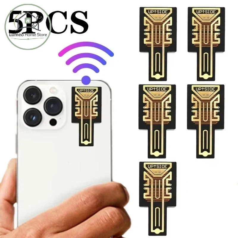 1 3 5Pc Mobile Signal Amplifier Antenna Sticker Portable Boost for Superior Network Reception