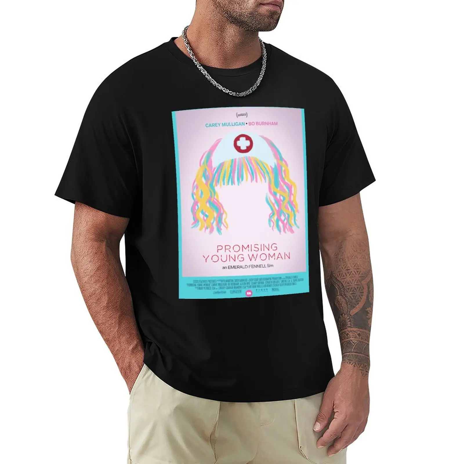 

Promising Young Woman - light variant T-Shirt new edition oversized graphic tee cotton t shirt men