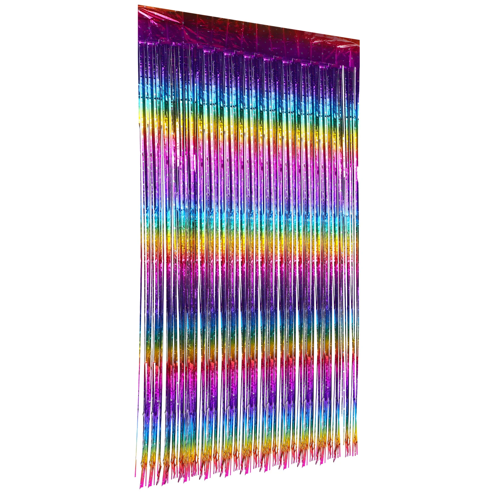 

1x2m Backdrop Fringe Tassel Streamer Party Fringe Backdrop Curtain Curtains Door Decor PET Material Lightweight
