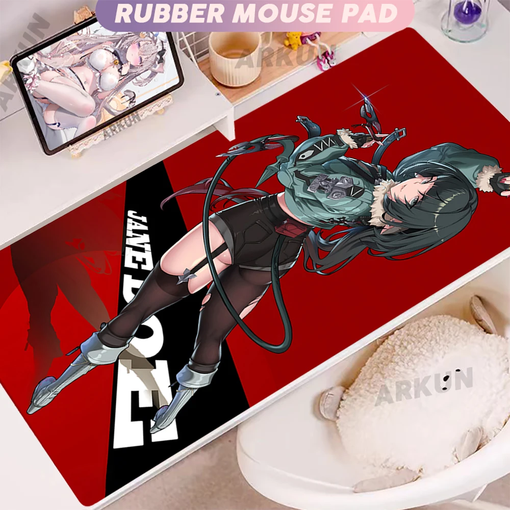 

Large Fashion Video Game Zenless Zone Zero Hot Cool Jane Doe Mouse Pad Cute Mat Big Kawaii Desk XXL 40x90 Table Keyboard Mat