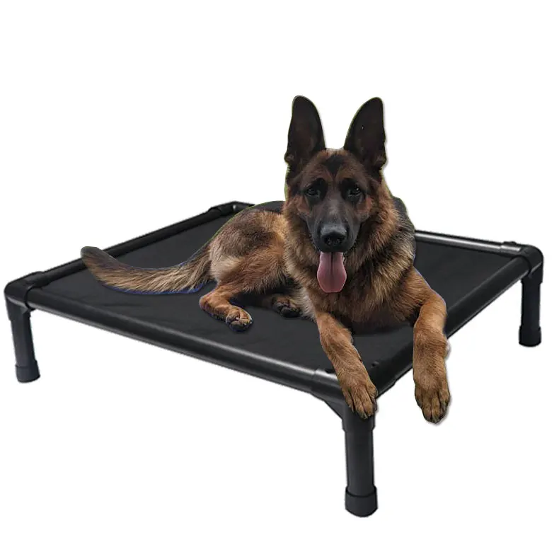 

Wholesale Summer Cooling Aluminum Frame Pet Elevated Pet Bed Outdoor Portable Camp Dog Bed Raised Dog Bed