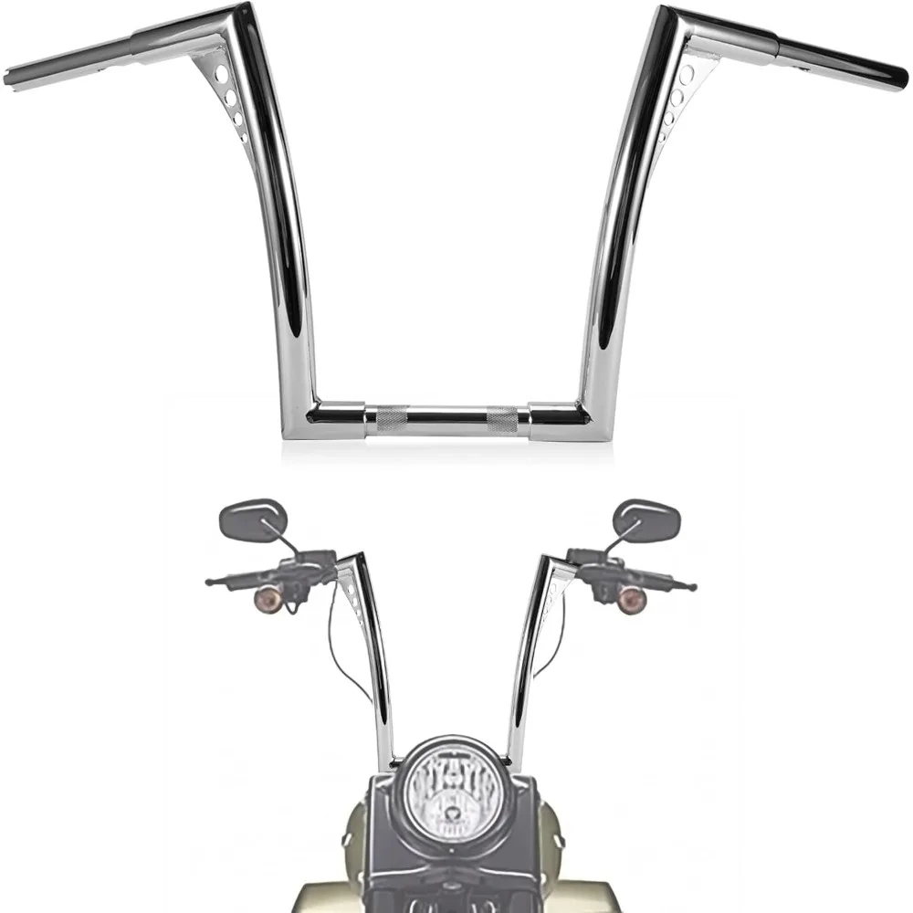 

Вешалки Ape для руля мотоцикла — диаметр 1-1/4 дюйма, руль Sportster, совместимая с Road King Glide Softail Slim Dy