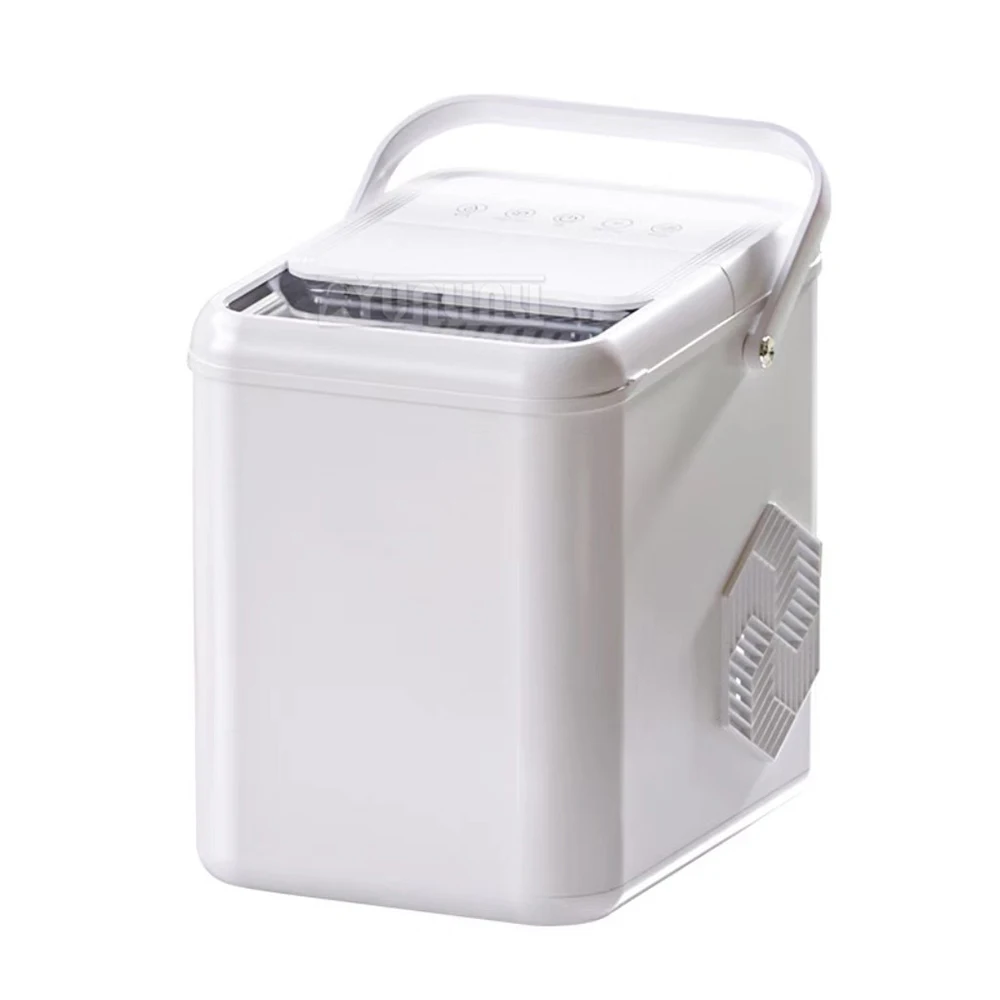 Máquina de hielo eléctrica 2025, máquina de hielo de escritorio para el hogar, equipo para tienda de té de la leche