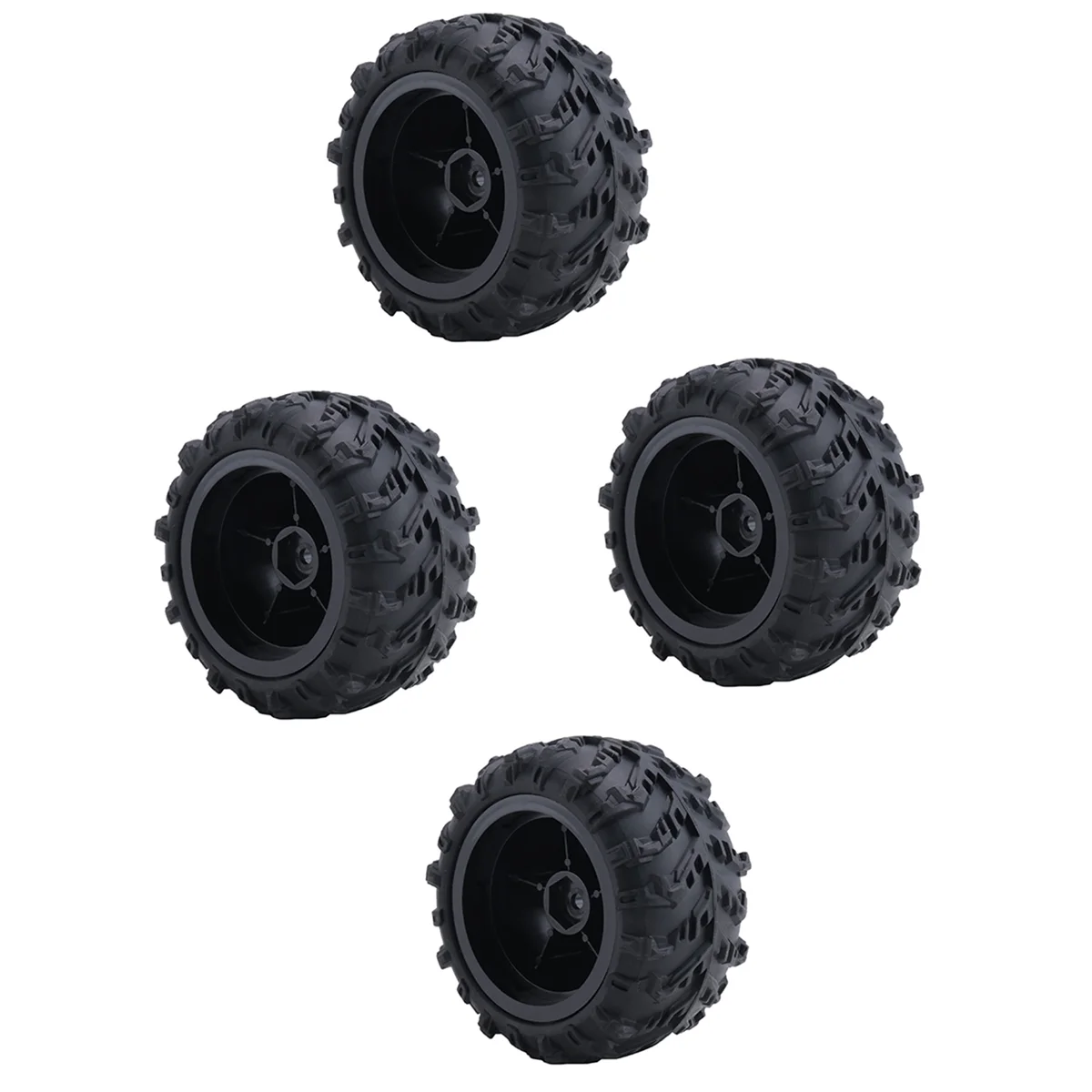 4 قطع عجلة إطارات واسعة للإطارات الكبيرة لألعاب WLtoys 144001 124016 124018 124019   12428 HBX 16889 16890 أجزاء ترقية السيارة RC