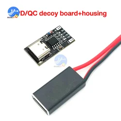 USB-C PD Trigger Board Module PD/QC Decoy Board Fast Charge USB Type-c to 12v High Speed Charger Power Delivery Boost Module