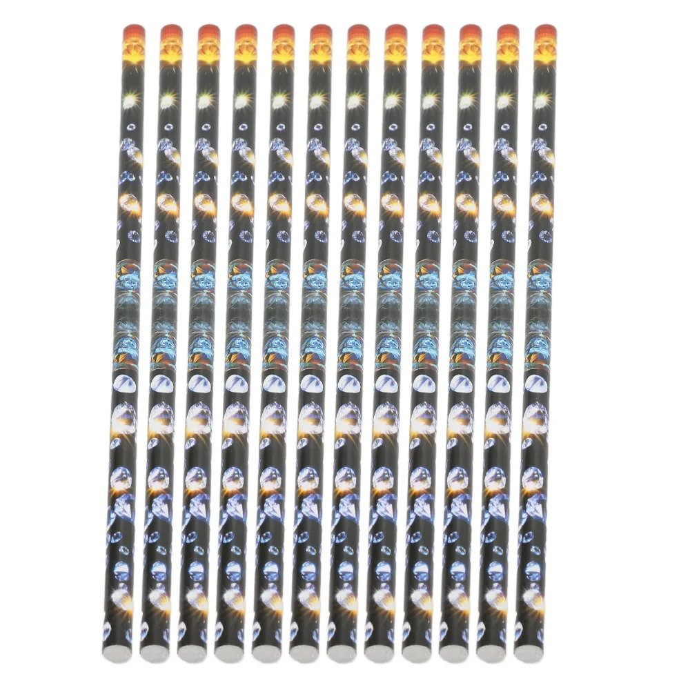 

12PCS White Appearance Nail Dotting Wax Pen Easy Grip Design Compact Size Self Adhesive Pick Pen Adhesive Property