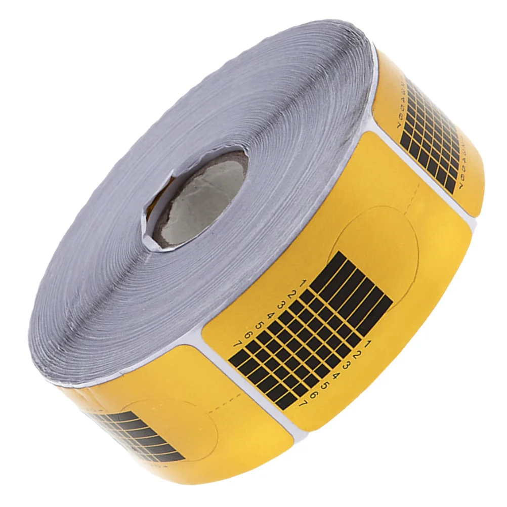 

Золотые квадратные формы для наращивания ногтей, наклейки длиной, номер маркировки, руководство для дизайна ногтей, маникюрный инструмент для женщин, инструмент для маникюра «сделай сам»