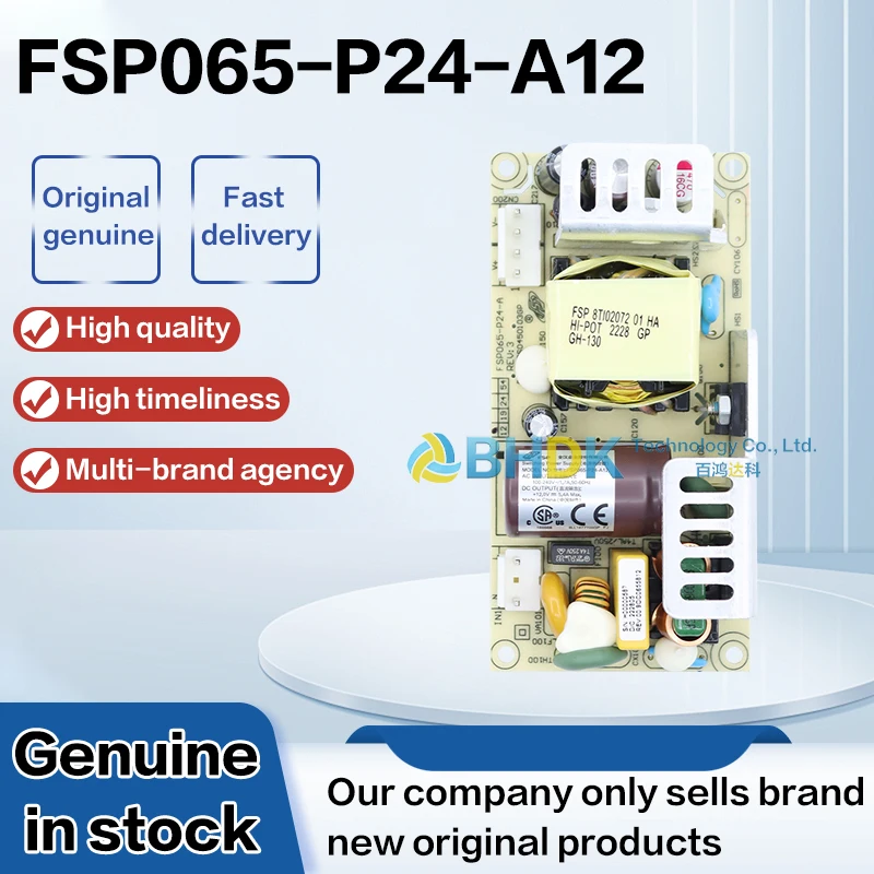 For FSP065-P24-A12 2x4 Inch Class II Single Output Industrial Bare Board Power Supply