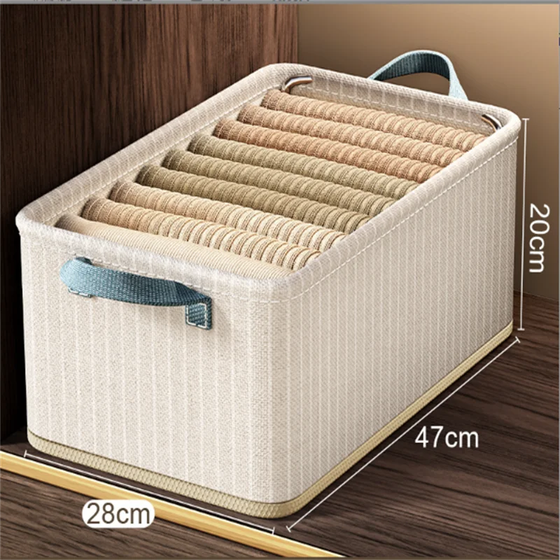 Verdikte Oxford stoffen stalen frame opbergdoos kledingkast kleding broek thuis slaapzaal diverse opbergdoos