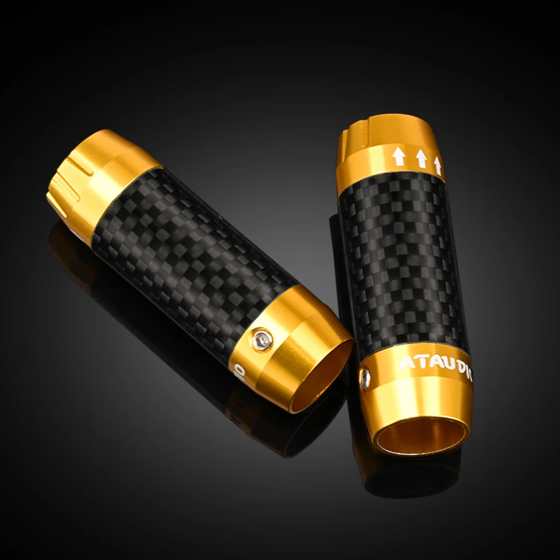 4PCS ATAUDIO High Quality HiFi Carbon Fiber Gold Plated Pants Boot Splitter for Speaker Audio Cable Wire Pant