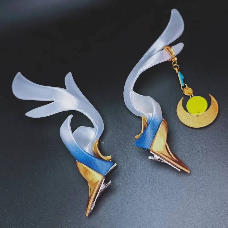 Game Genshin Impact Lauma Cosplay Costume Props Headwear Hair Clip for Anime Roleplay Accessory Halloween Carnival Party