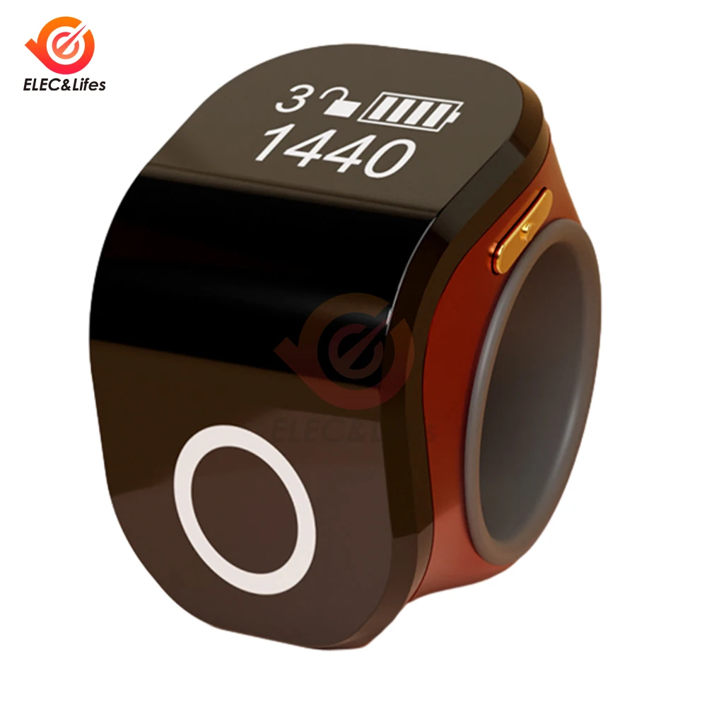 Imagem -05 - Contador Tally Digital Portátil 049 Polegadas Oled Palm Clicker Cores Sortidas 049 Polegadas