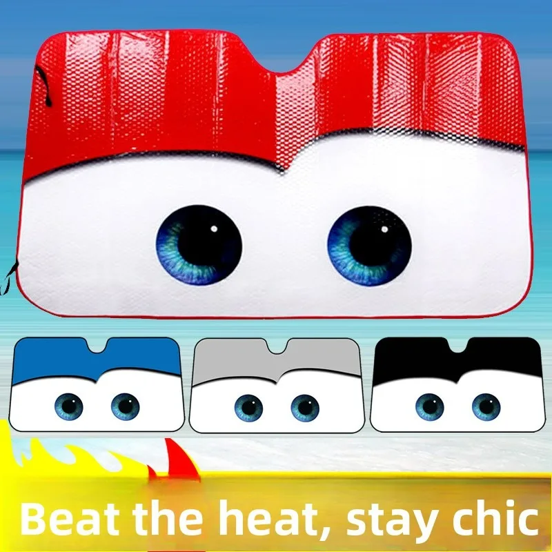 

For Car Solar Protection Eyes Heated Windshield Sunshade Car Window Windscreen Cover Sun Shade Auto Sun Visor Car-covers