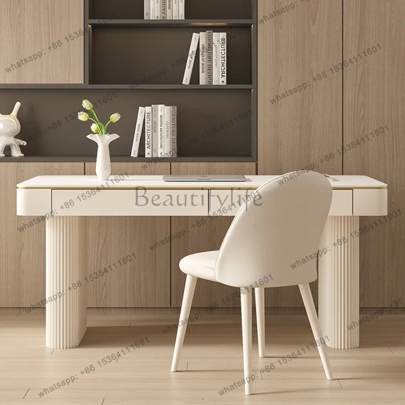 LJYModern bureau bureaux d'ordinateur bureau d'étude Portable debout nordique Escritorio italien