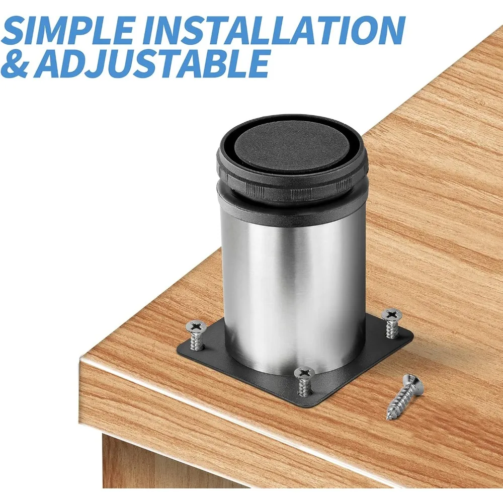 Noticias Patas de muebles Patas de mesa ajustables,Pies de cocina para muebles de gabinete,Muebles de oficina,Sofá,Metal de acero inoxidable 2025